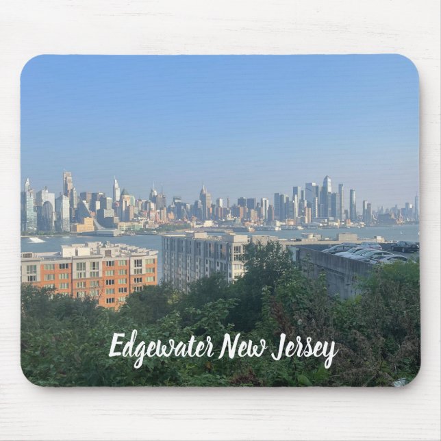 Mousepad Linda vista da plataforma do rato Hudson River (Frente)