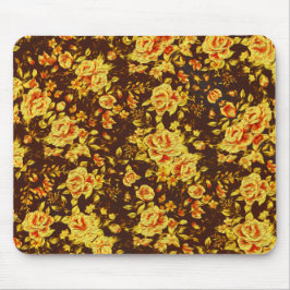 Mousepad Lindas flores amarelas vintonizadas