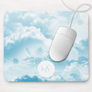 Mousepad Lindas Nuvens de Céu Azul Personalizadas