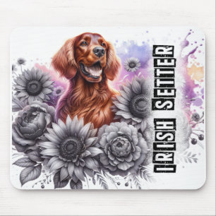 Mousepad Lindas Rações de Cachorro/ Cachorro Irlandês