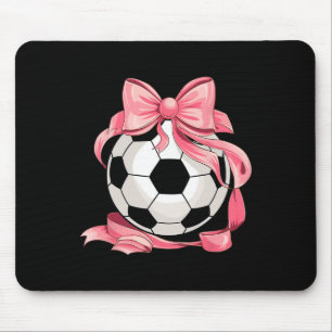 Mousepad Lindo Arco Rosa Coquette Ll Futebol Menina Estétic