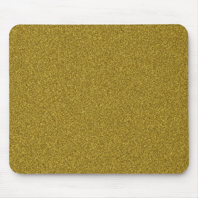 Mousepad Lindo brilho de ouro amarelo brilhante (Frente)