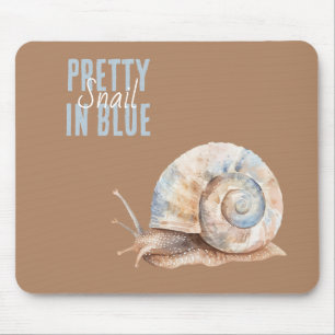 Mousepad Lindo Caramujo Azul
