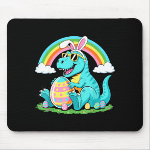 Mousepad Lindo Coelho de Dinossauro Ovo Feliz Eastrawr T Re