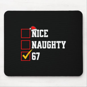 Mousepad Lindo Malicioso 67 Natal Six Seven Xmas Fantasia M