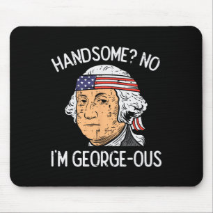 Mousepad Lindo Não Lindíssimo Washington Engraçado 4 De Jul