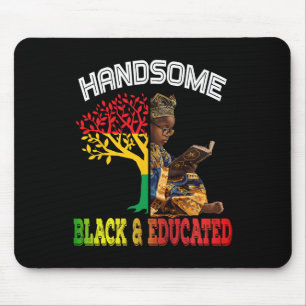 Mousepad Lindo Negro Educado História Negra Africana Afri