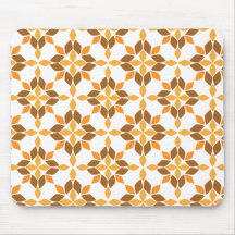 lindo padrão pétal de flor marrom