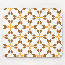 lindo padrão pétal de flor marrom