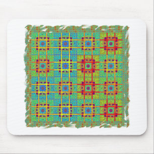 Mousepad Lindo padrão tribal étnico único e bonito.