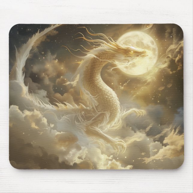 Mousepad Lindo Pão de Mouse Celestial Dragão (Frente)