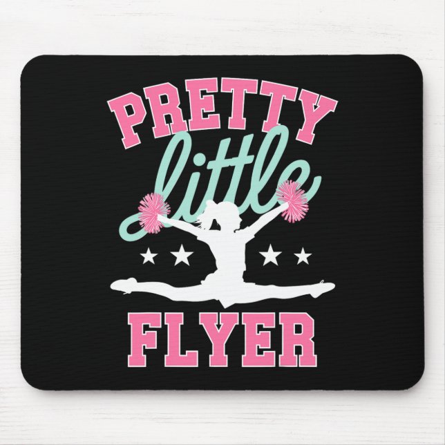 Mousepad Lindo pequeno voador treinador de torcida engraçad (Frente)
