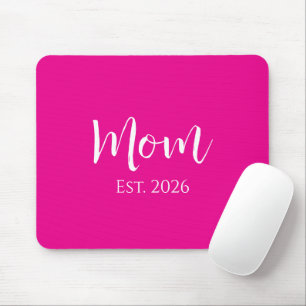 Mousepad Lindo Rosa Quente Novo Dia das Mães Mãe 