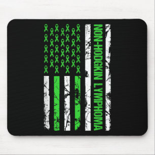 Mousepad Linfoma Não Hodgkin Banho do Verde limão