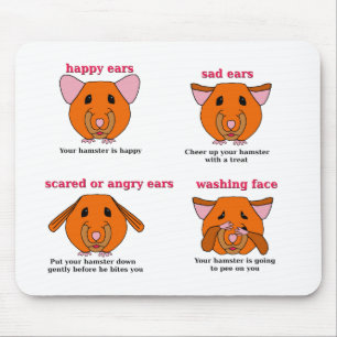 Mousepad Língua do hamster