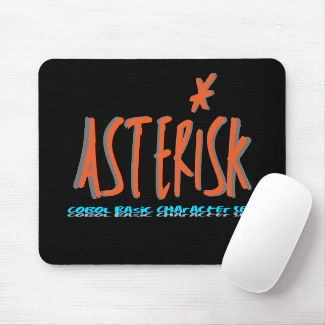 Mousepad Linguagem de Programação Cobol Caractere Básico (Com mouse)