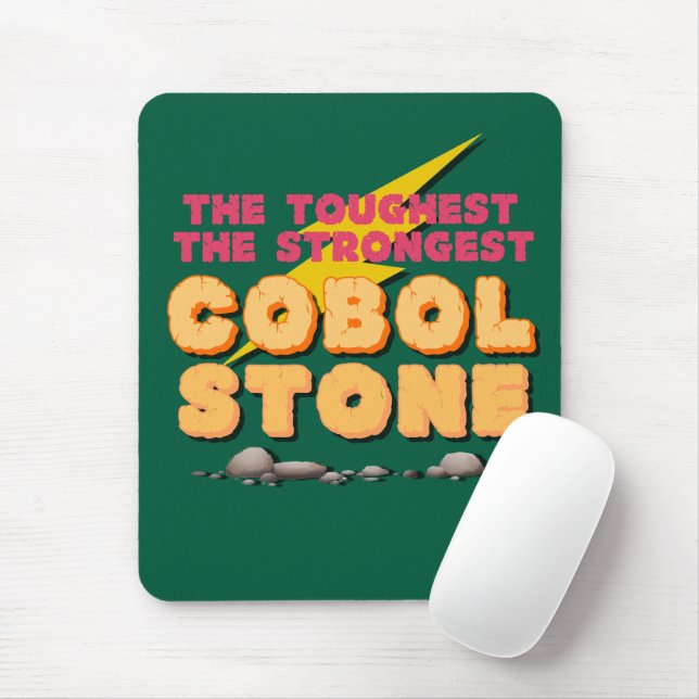 Mousepad Linguagem de programação Cobol como uma pedra fort (Com mouse)