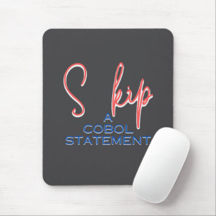 Mousepad Linguagem de Programação Cobol Declaração Skip
