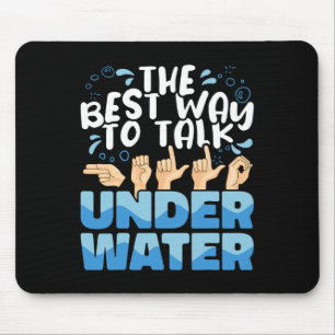 Mousepad Linguagem de Sinais Americana A Melhor Maneira de