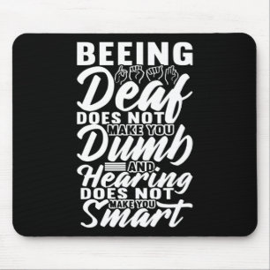 Mousepad linguagem de sinais de consciência Linguagem de si