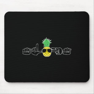 Mousepad Linguagem de Sinais Rouba Praia Deficientes Auditi