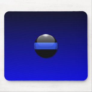 Mousepad Linha Azul Fino