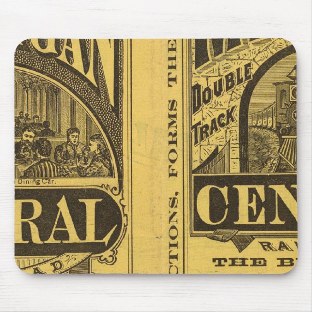 Mousepad Linha Central do Michigan (Frente)