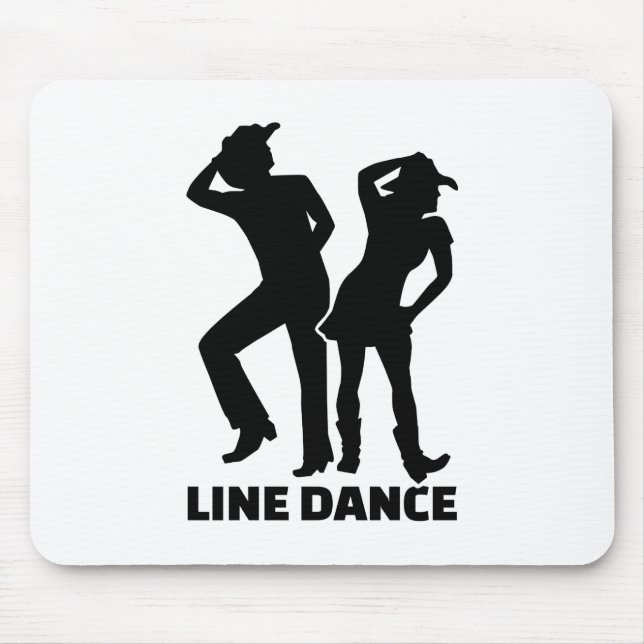 Mousepad Linha dança (Frente)