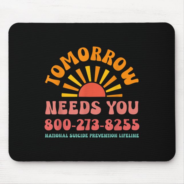 Mousepad Linha de Vida Amanhã Precisa de Você Prevenção Nac (Frente)
