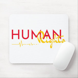 Mousepad Linha de vida dos direitos humanos