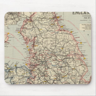 Mousepad Linha ferroviária, estatística Inglaterra, País