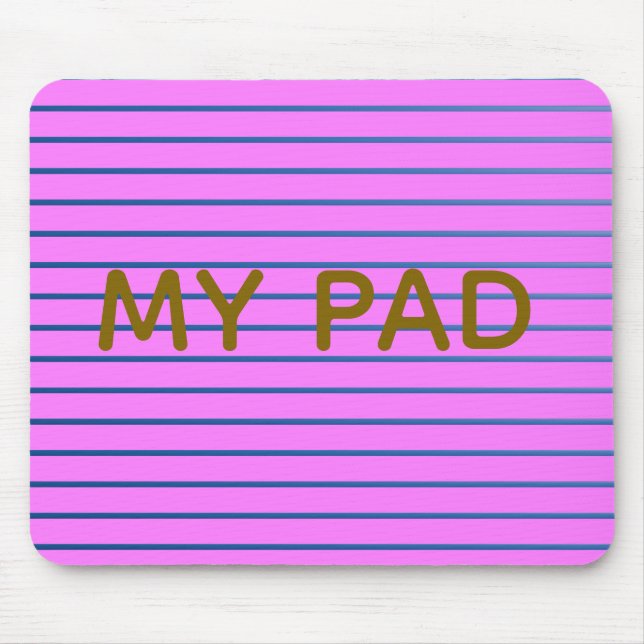 Mousepad Linhado Rosa (Frente)