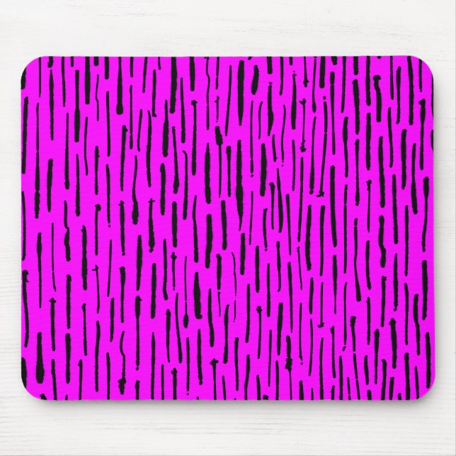 Mousepad Linhas ácidas - Magenta (Frente)