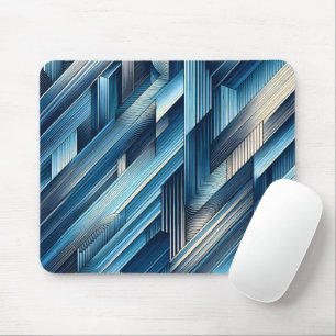 Mousepad Linhas Azuis de Movimento