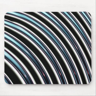Mousepad Linhas curvadas perto acima de um Fractal