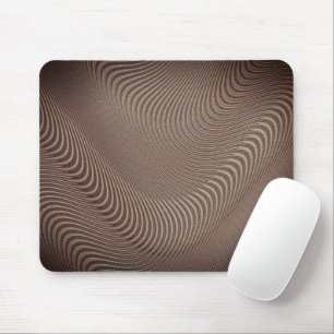 Mousepad Linhas de padrão distribuídas por onda abstrato