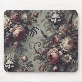 Mousepad Linhas de Ria - Floral Gótico
