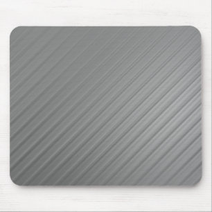 Mousepad Linhas Diagonais Metálicas Prateadas Minimalistas
