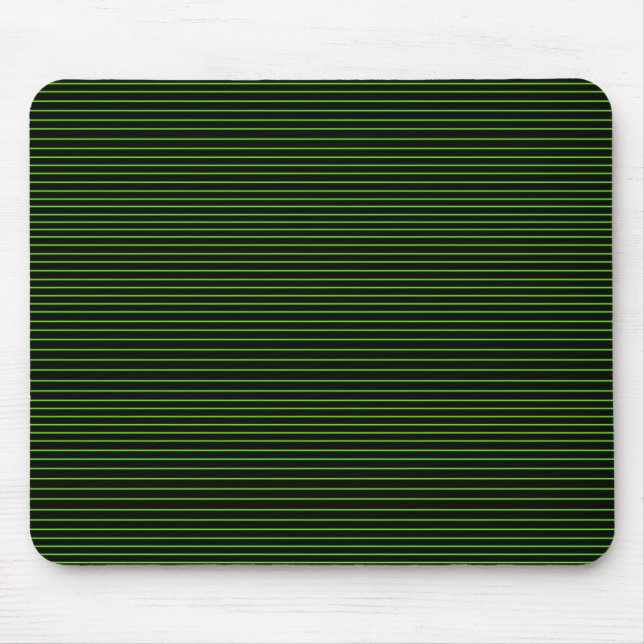 Mousepad Linhas mínimas verdes (Frente)
