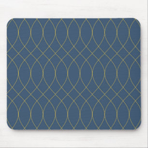 Mousepad Linhas onduladas, simples, modernas, legal, de cur