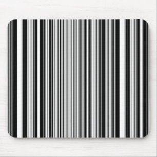 Mousepad Linhas preto e branco