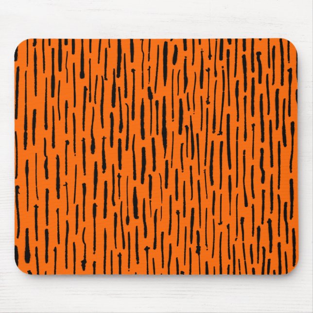 Mousepad Linhas Tintas - Laranja (Frente)