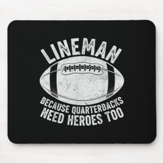 Mousepad Linhista Engraçado Porque Quarterbacks Também Prec