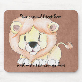 Mousepad Lion Cute