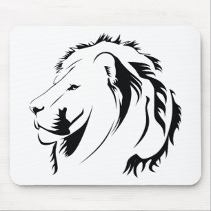 Mousepad Lion Tribal 001