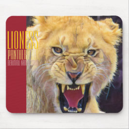 Mousepad Lioness [Mouse pad]