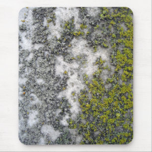 Mousepad Líquene verde no granito