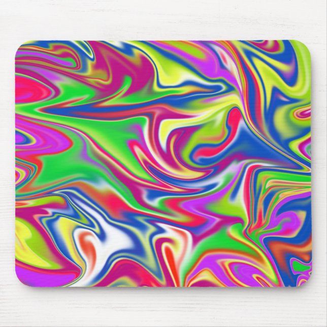 Mousepad Líquido de doce marmorizado,_ (Frente)