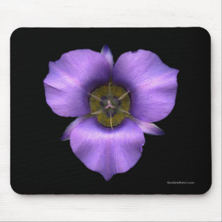 Mousepad Lírio de Mariposa Mousepad, preto