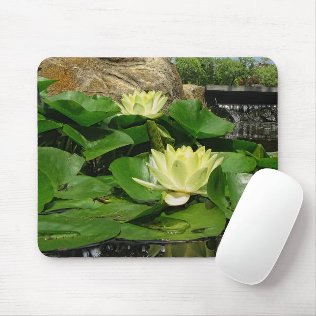Mousepad Lírios De Água Em Pond (Com mouse)
